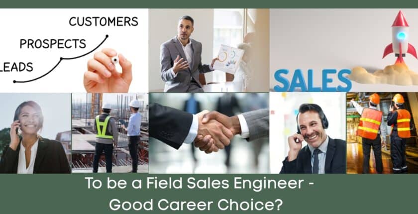 To be a Field Sales Engineer - Good Career Choice? Picture collage